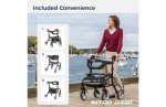 Drive Medical Nitro Ultralight Rollator Walker with Seat