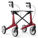 Lightweight Carbon Ultralight Rollator Walker for Seniors
