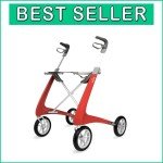 Lightweight Carbon Fiber Rollator Walker – Easy to Transport
