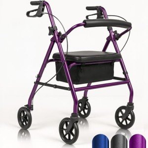 Vive Mobility Ultralight Folding Senior Rollator