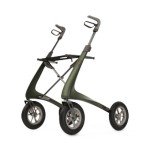 byAcre Carbon Ultralight Rollator in Green