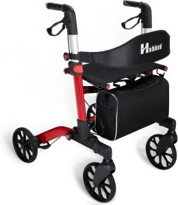 Carbon Ultralight Rollator for Easy Mobility