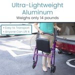 Vive Mobility Ultralight Folding Senior Rollator