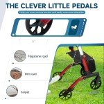 Carbon Ultralight Rollator for Easy Mobility