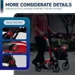 Carbon Ultralight Rollator for Easy Mobility