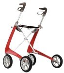 byACRE Ultralight Carbon Rollator Walker with Bag