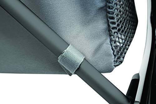 Carbon Ultralight Rollator with Grocery Bag, Grey