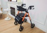 Ultralight Rollator Walker with Seat for Seniors