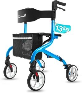 Ultra Lightweight All-Terrain Rollator for Seniors