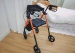 Ultralight Rollator Walker with Seat for Seniors