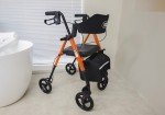 Ultralight Rollator Walker with Seat for Seniors
