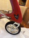byACRE Carbon Ultralight Rollator Walker - Strawberry Red
