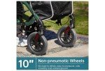 ELENKER 2-in-1 All Terrain Rollator & Wheelchair