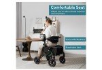 ELENKER 2-in-1 All Terrain Rollator & Wheelchair
