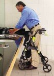 Medline Empower Ultralight Folding Rollator Walker