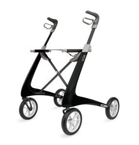 byACRE Carbon Ultralight Rollator Walker with Organizer