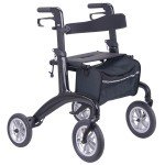 Lightweight Carbon Fiber Rollator for Extra Support
