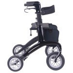 Lightweight Carbon Fiber Rollator for Extra Support