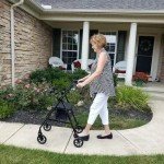 Carbon Ultralight 12.3lbs Walker for Seniors