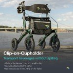 Helavo All-Terrain Ultralight Rollator with 12” Tires
