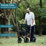 Elenker All-Terrain Ultra-Lightweight Rollator Walker