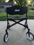 Drive Medical Carbon Ultralight Rollator Walker