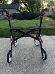 Drive Medical Carbon Ultralight Rollator Walker
