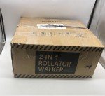 ELENKER 2-in-1 Carbon Ultralight Rollator & Transport Chair