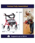 Drive Medical Nitro Sprint Ultralight Rollator Walker