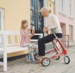 byACRE Ultralight Carbon Rollator with Organizer Bag