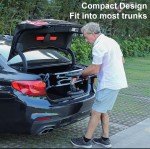 Carbon Ultralight Walker with Seat and 4 Wheels