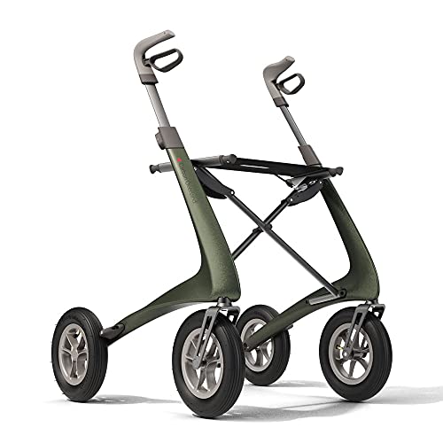 Lightweight Carbon Rollator with All Terrain Performance