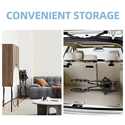 Ultra Lightweight Carbon Fiber Rollator with Storage