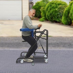 Adjustable Carbon Ultralight Standing Walker for Adults