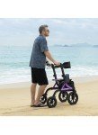 MAXWALK All-Terrain Foldable Rollator for Seniors