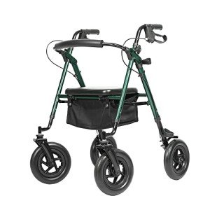 ELENKER All-Terrain Ultralight Rollator with Basket