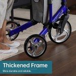 ELENKER Compact 3-Wheel Rollator for Seniors