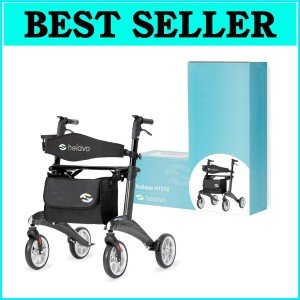 Lightweight Carbon Fiber Rollator Walker for Seniors