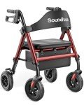 Lightweight Foldable Rollator Walker for Seniors