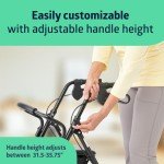 Lightweight Folding Carbon Rollator Walker for Adults