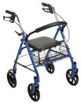 Lightweight Carbon Ultralight Rollator Walker with Seat