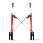 byACRE Ultralight Carbon Rollator Walker - Red
