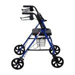 Lightweight Carbon Ultralight Rollator Walker with Seat