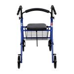 Lightweight Carbon Ultralight Rollator Walker with Seat