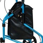 Bondi Blue Height Adjustable 3-Wheel Rollator