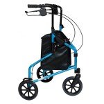 Bondi Blue Height Adjustable 3-Wheel Rollator