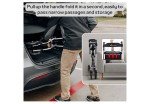 Henmnii Ultralight Rollator Walker with Wide Seat