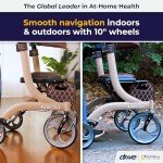 Drive Medical Nitro DLX Foldable Rollator Walker