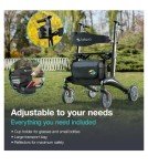 Helavo Carbon Ultralight Adjustable Folding Walker