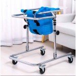Lightweight Foldable Rollator Walker with Seat